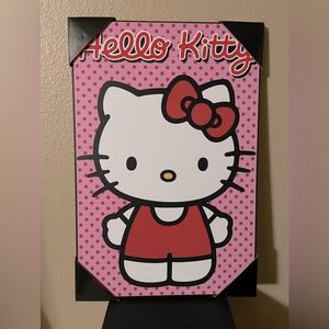 HELLO KITTY WALL DECOR, NWT.